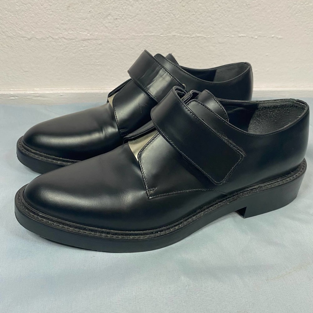 Vince Wren Leather Loafer Black Womens Shoes Size 8.5